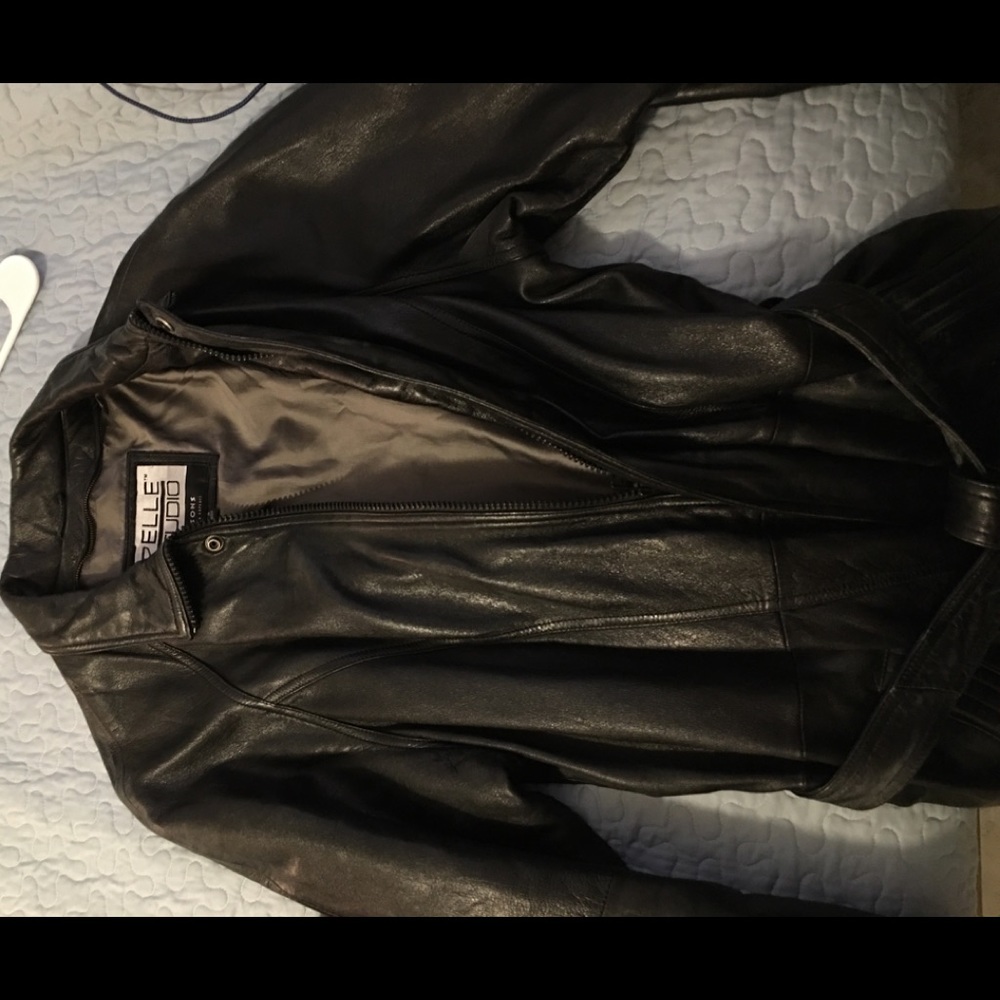 Pelle Studio Wilsons Leather Coat 100% Genuine